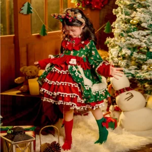 Elk Lolita Children's Christmas Dress