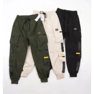 Men’s Loose Fit Multi-Pocket Jogger Pants