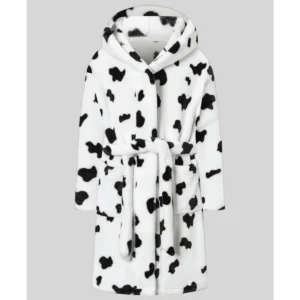 Women's Solid Color Cotton Robe