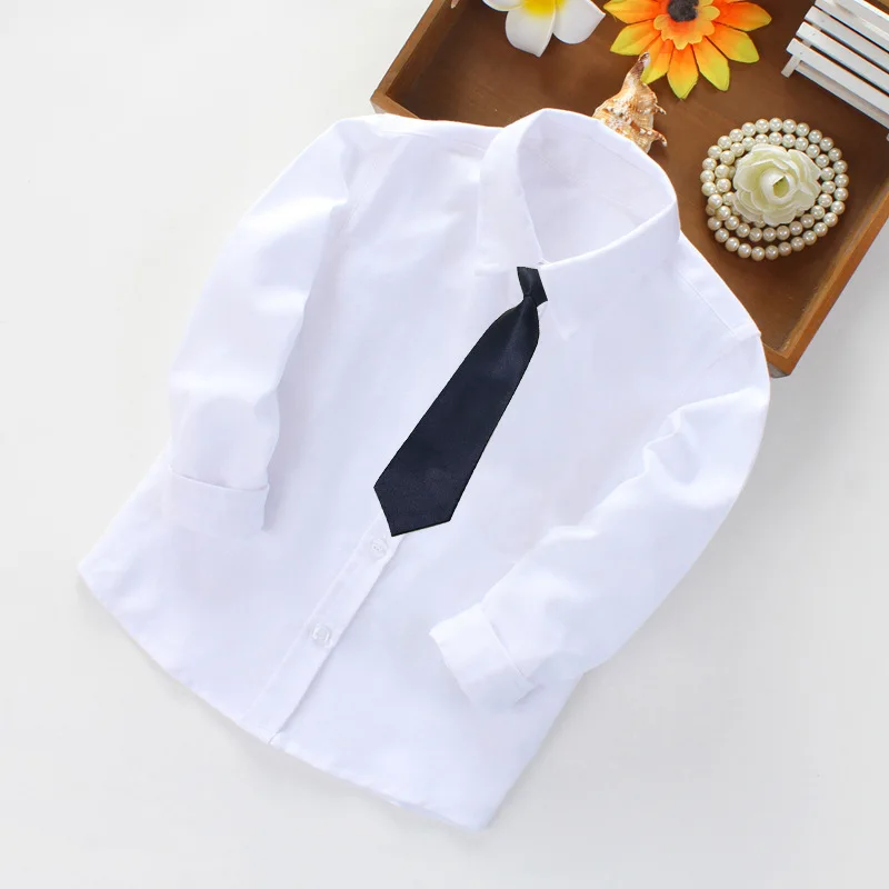 white top black tie