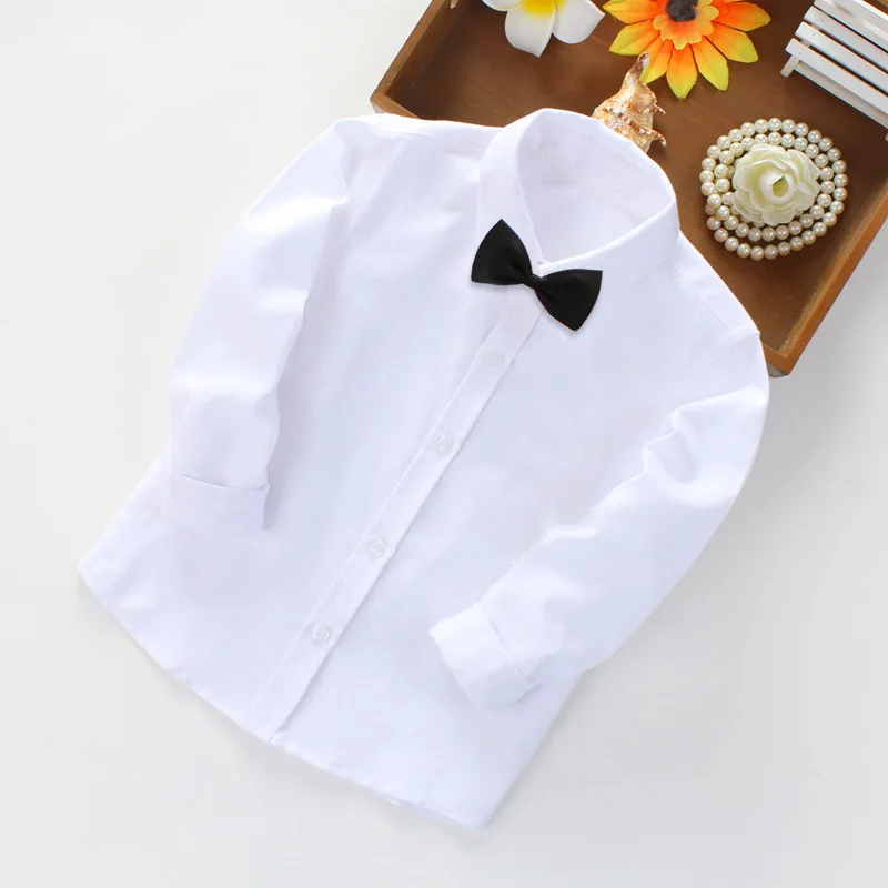 white top black bow