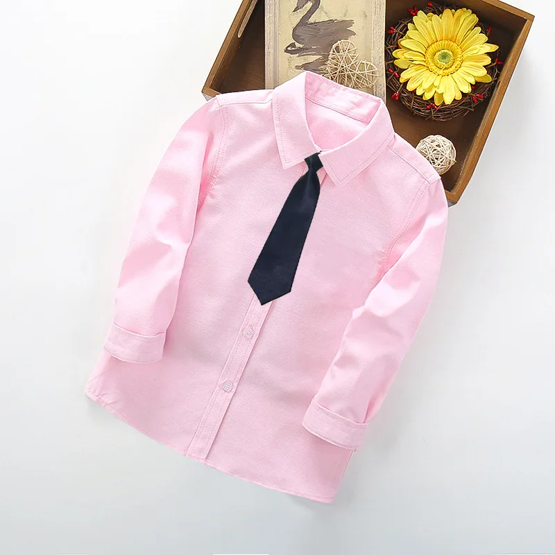 pink shirt black tie