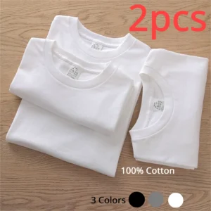 Unisex 100% Cotton White T-Shirts