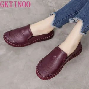 GKTINOO Women's Genuine Leather Shoe