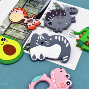 Food Grade Silicone Cartoon BabyTeether