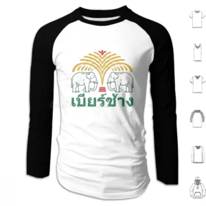 Cotton Long Sleeve Thai Beer Sweatshirt