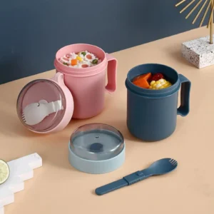 500ml Portable Breakfast Cup
