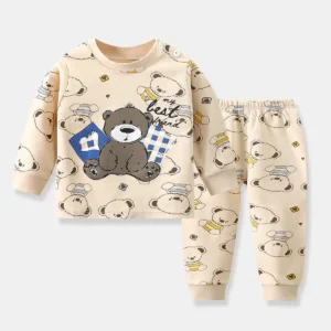 Adorable Kids Cotton Pajamas Set