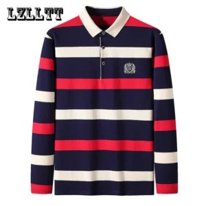 Men Polo Shirt Long sleeve