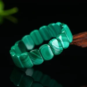 Natural Green Malachite Bracelet