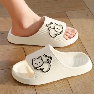 Cute Cat Cartoon Slippers