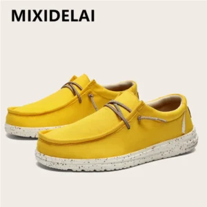 Men’s Flat Canvas Sneakers