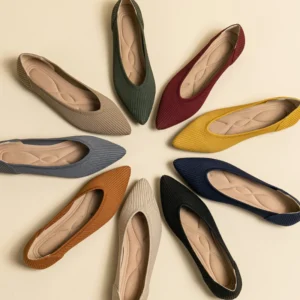 Women's Elastic Flat Shoes