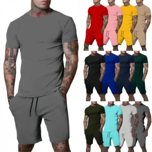 Men’s Summer Sports Tracksuit Set