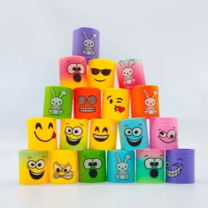 12Pcs Smile Magic Spring Toys