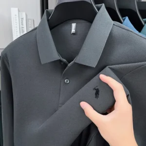 Men's Long Sleeve Polo Shirt