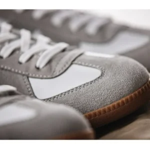 Unisex Vintage Patchwork Sneakers