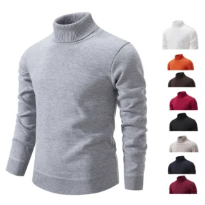 Men’s Turtleneck Thick Sweater