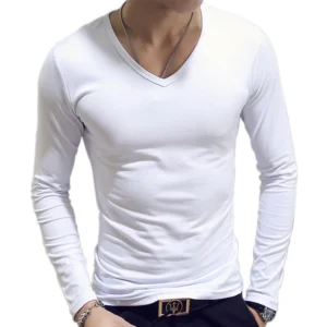Men’s Slim Fit Long Sleeve T-Shirt