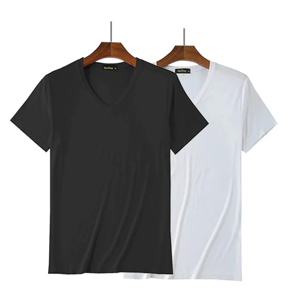 V white-black
