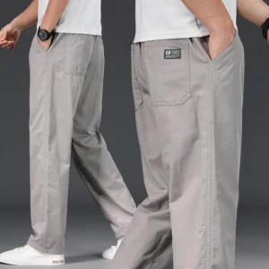 Men’s Elastic Waist Jogger Pants