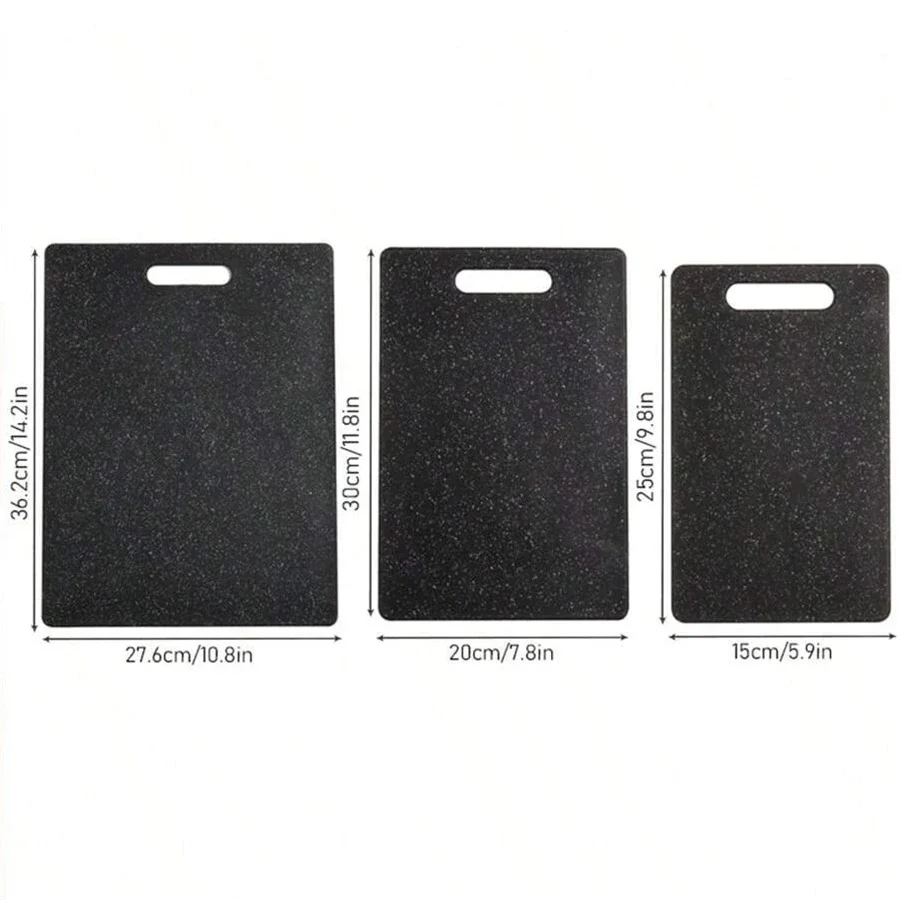 3pcs Black