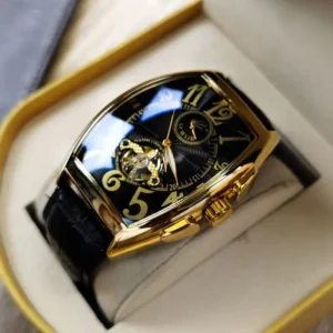 Men’s Tourbillon Skeleton Watch