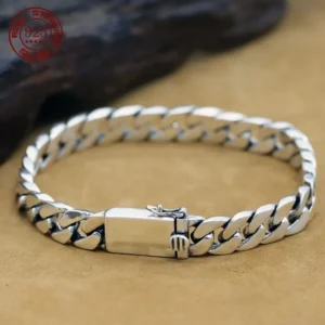 Unisex 100% Sterling Silver Bracelet