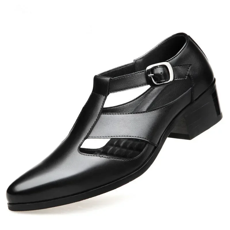 Black - sandals 6cm