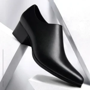 Men’s Leather Pointed Toe Shoes