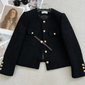 Women’s French Wool Tweed Coat