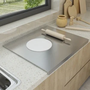 Large Size Doublesided Stainless Steel Chopping Board