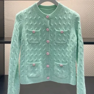 High-End Women’s Knitted Cardigan