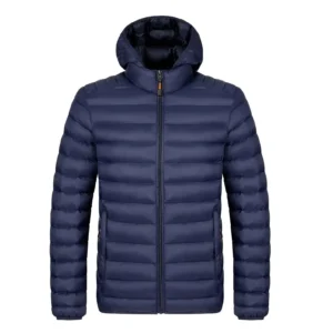 Men’s Casual Cotton Jacket with Hood