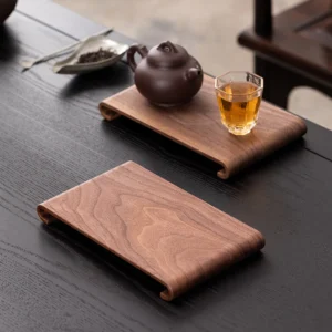 Creative Rectangular Wooden Coffee Tray