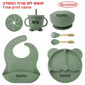 6Pcs Baby Tableware Set