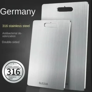 Thick Stainless Steel Cutting Board