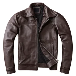 Men’s Genuine Cowhide Leather Jacket