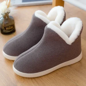 Men’s Warm Plush Slipper Boots