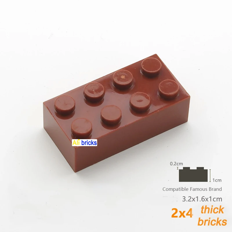300pcs brown
