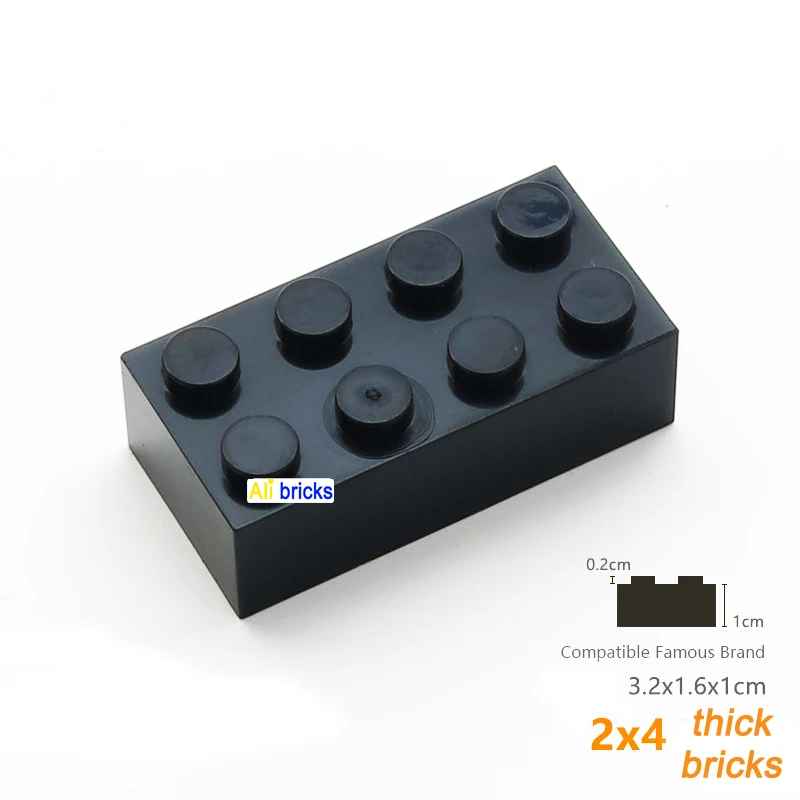 300pcs black
