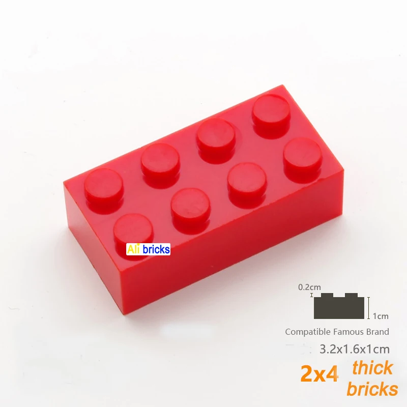 300pcs red
