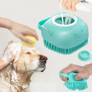 Eco-Friendly Silicone Pet Bath Brush