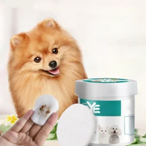 Gentle Pet Eye Wipes for Dogs & Cats
