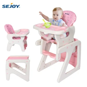 SEJOY Adjustable Baby High Chair