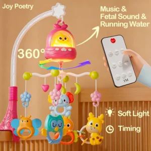 360° Rotating Baby Crib Mobile