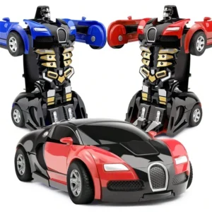 2-in-1 One-Key Deformation Car Toy