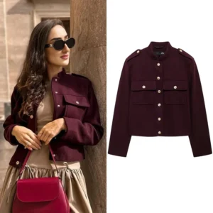 Women’s Casual O-Neck Jacket