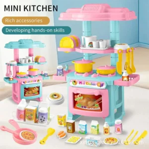 Kids Play Kitchen Toy Set