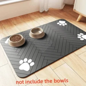 Absorbent Waterproof Pet Feeding Mat